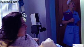 Whitney Wright says, 'Let's dive into this muff in the hospital'