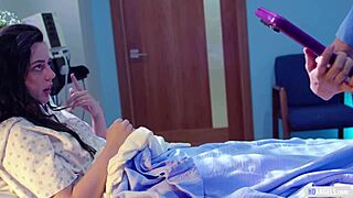 Whitney Wright says, 'Let's dive into this muff in the hospital'