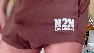 Pervy Papifachero Loves Soft Silky N2n Shorts for Easy Access to Daddie Boner and Balls