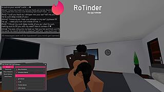 Roblox Slut Gets Fucked by Big Black Cock