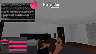 Roblox Slut Gets Fucked by Big Black Cock