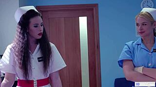 Whitney Wright says, 'Let's dive into this muff in the hospital'