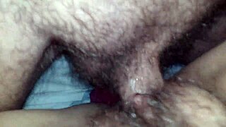 wife sucking double dildo