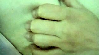 Latina Touches Small Tits In Grandmother's Living Room!