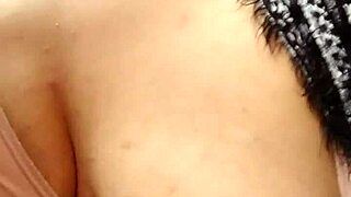 Latina Touches Small Tits In Grandmother's Living Room!