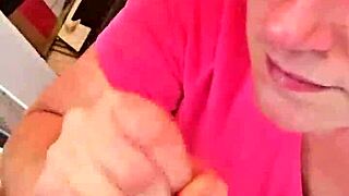 Him And Her - Oh Wow, Cute Milf Babe Does Deepthroat Blowjob At Home