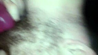 wife sucking double dildo