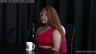 Black Duquesa And Tifany Rocha In Lesbian Swing Compilation With Sheer Red