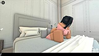 Feeling wild with Roblox porn blowjob scenes outdoors