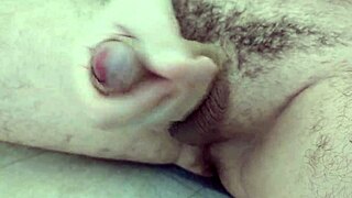 quick solo session in the bathroom