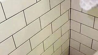 Roommate's thongs in bathroom make dick crazy hard