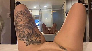 She met her friend's husband in the motel for passionate kissing.