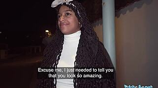 public agent big brazilian tits and ass fucking me hard