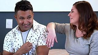 Emme White Shows Pregnancy Pleasure With Loupan