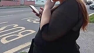 My Wife Smoking A Cigarette