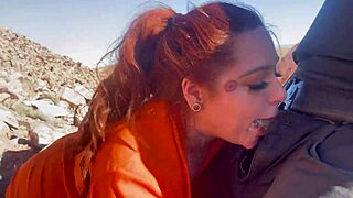 Officer Forces Inmates To Suck His Monster Cock