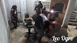 suruba party with friends in campo grande featuring chubby and skinny