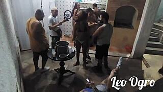 suruba party with friends in campo grande featuring chubby and skinny