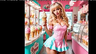 Сиськастая студентка манипулирует большим хуем минетом на adultmovz.com