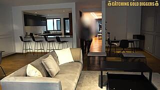 Big booty latina gets seduced and fucked by fake modelling agency owner!