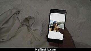 Stepbrother thinks about his hot stepsis