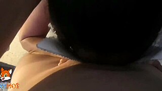 He fucks my ass after deep throat blowjob