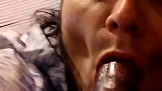 Mature BBW Sucks Young Black Cock In Interracial Encounter