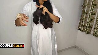 school van driver visits Komal at home and takes the chance to hook up