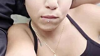 yo, sucking his dick while he drives on the public road, crazy latina style