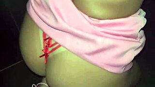 Wife Fucks Well-Endowed Guy in Swing Cabin Before Cuckold Husband