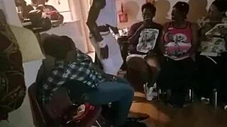 cougars indulge in wild fuck party