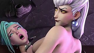 Hey, dive into this sexy Evelynn compilation of hot scenes.