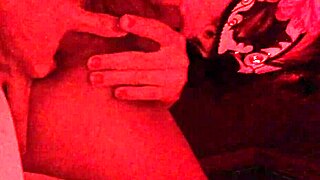 Milf fingers ass while sucking big cock until cum drips