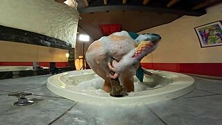 mia niqab enjoys a jacuzzi session with her partner