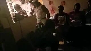 cougars indulge in wild fuck party