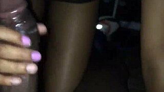 Teen sucking dick in the room, loving the taste 😍. Getting better every time.