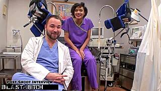 Student jackie banes gets busted blasted with cum by doctor tampa in hospital florida bitch fucking fetish