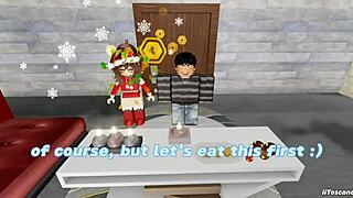 I visit my friend in winter for a casual chat