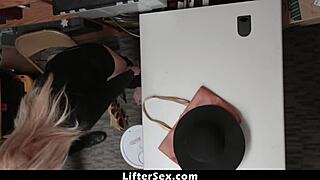 shoplifter grandmother herself dropped stolen merchandise from her before the officer - liftersex