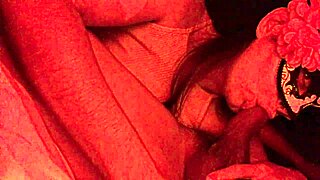 Milf fingers ass while sucking big cock until cum drips