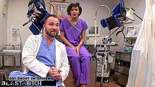 Student jackie banes gets busted blasted with cum by doctor tampa in hospital florida bitch fucking fetish