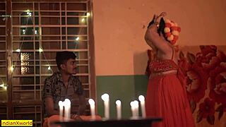 Indian Devar Bhabhi in Dewali Group Sex at Country Ranch