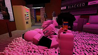 Getting fucked by horny fan~roblox