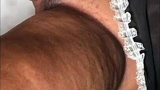 casting beauty gets fingered in bed by friend