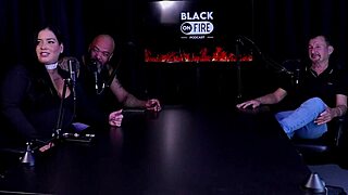 Beautiful Brunette Spanks Ass Outdoors