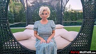 Classy stepmom strips for stepson’s visual thrill, wow!