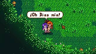 LEAH AND ABIGAIL FUCK IN GROUP SEX! SO HOT!