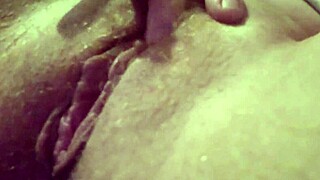 Wife's Amateur Solo Orgasms in Multiple Masturbation Session