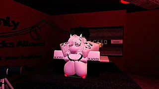 Getting fucked by horny fan~roblox