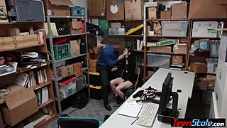 Pale Tiny 18+ Teen Suspect Punish Fucked by LP Officer